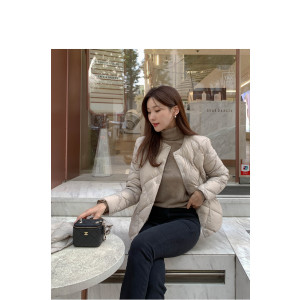 덕다운 패딩(머플러 세트)